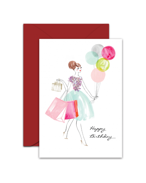Greeting Card - GC2916-HAL091 - Happy Birthday